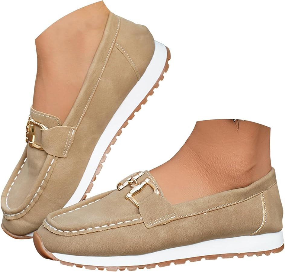 Women's Casual Loafers Comfortable Orthopedic Sneakers for Women Business Non-Slip Walking Fashio... | Amazon (US)