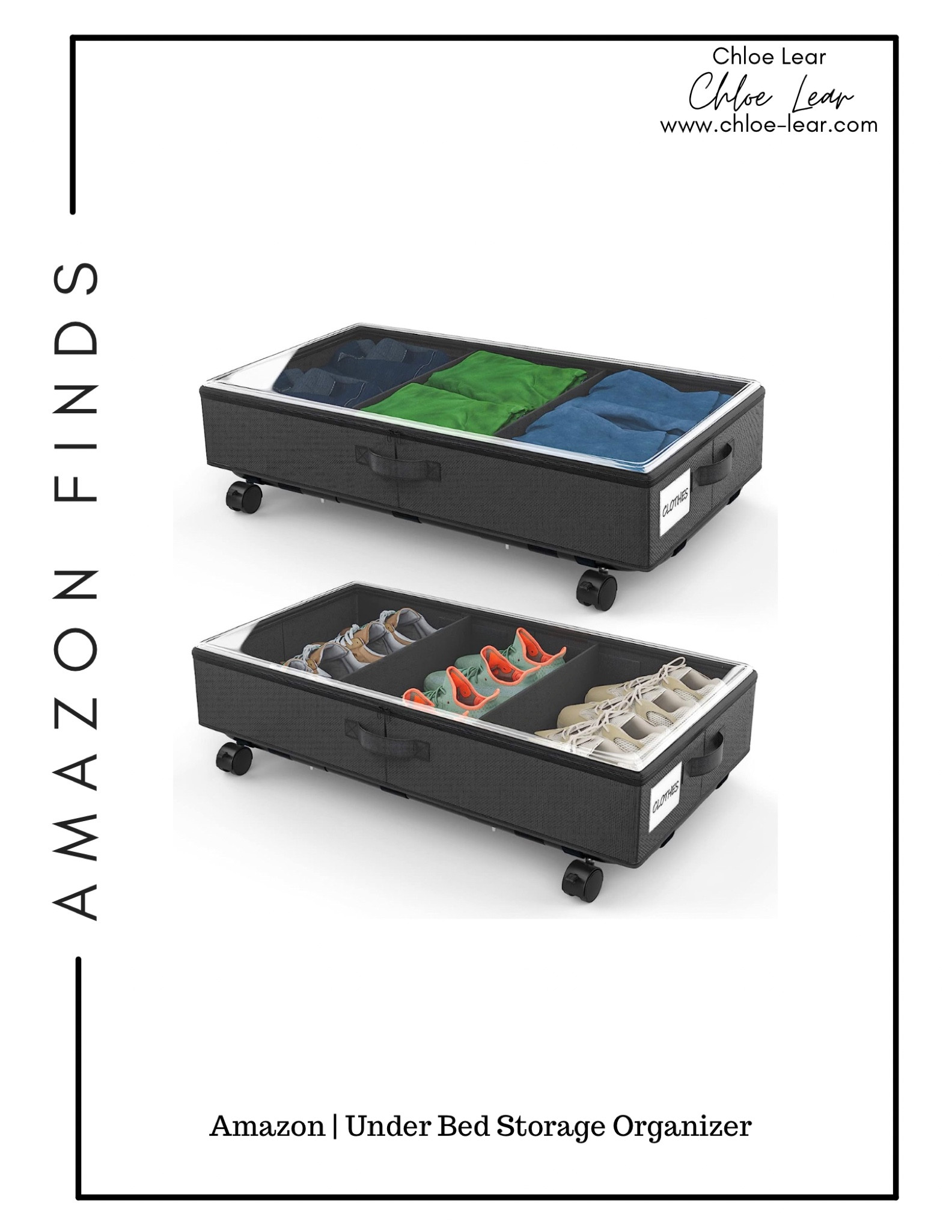 Under bed storage for seasonal switches & more.
#LTKBackToSchool

#LTKFind #LTKU #LTKSeasonal #LTKhome