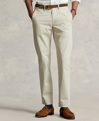 Men's Straight-Fit Stretch Chino Pants | Macy's