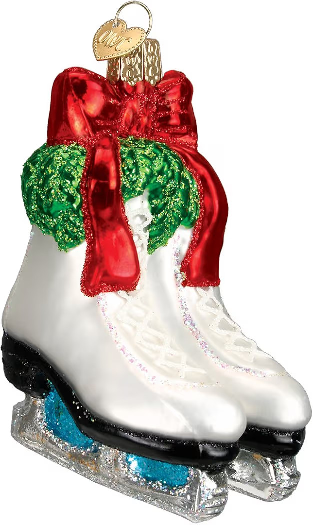Old World Christmas Holiday Skates Glass Blown Ornament for Christmas Tree, Handcrafted Holiday D... | Amazon (US)