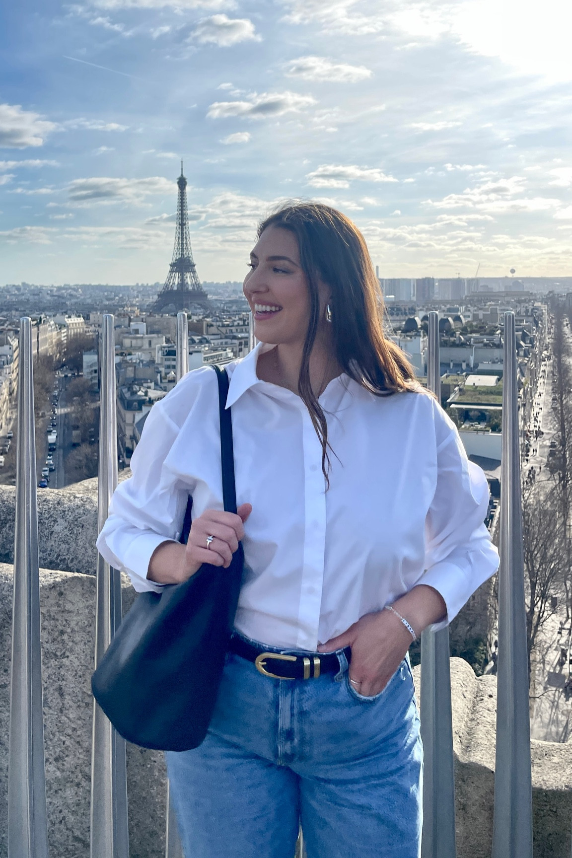 Spring transitional outfit idea with white button down shirt and loose wide leg jeans 


Paris outfit idea | size 10 fashion | size 10 | Tall girl outfit | tall girl fashion | midsize fashion size 10 | midsize | tall fashion | tall women | 

#LTKstyletip #LTKfindsunder100 #LTKmidsize