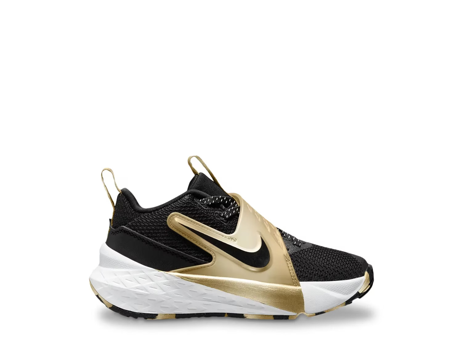 Nike Team Hustle D 12 Sneaker Kids' | Boy's | Black/Black | Size 2 Youth | Sneakers | DSW