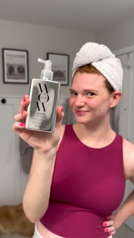 Hair wash day routine with Color Wow Dream Coat Frizz treatment. I love how smooth my Dyson airwrap curls look when I added this product into my hair wash routine! 
Divi scalp serum , bumble and bumble hair oil, bumble and bumble hair treatment, color wow dream coat, Dyson hair wrap 

#LTKVideo #LTKBeauty #LTKBump