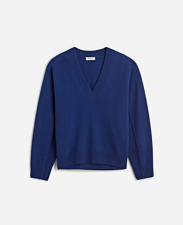 Cashmere V-Neck Sweater | Madewell | Madewell