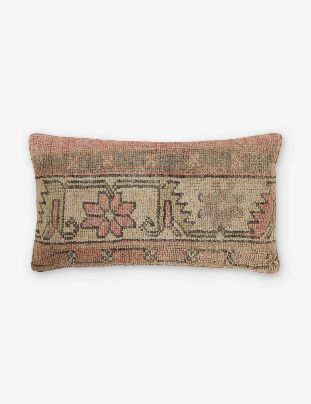 Algiana Vintage Lumbar Pillow | Lulu and Georgia 