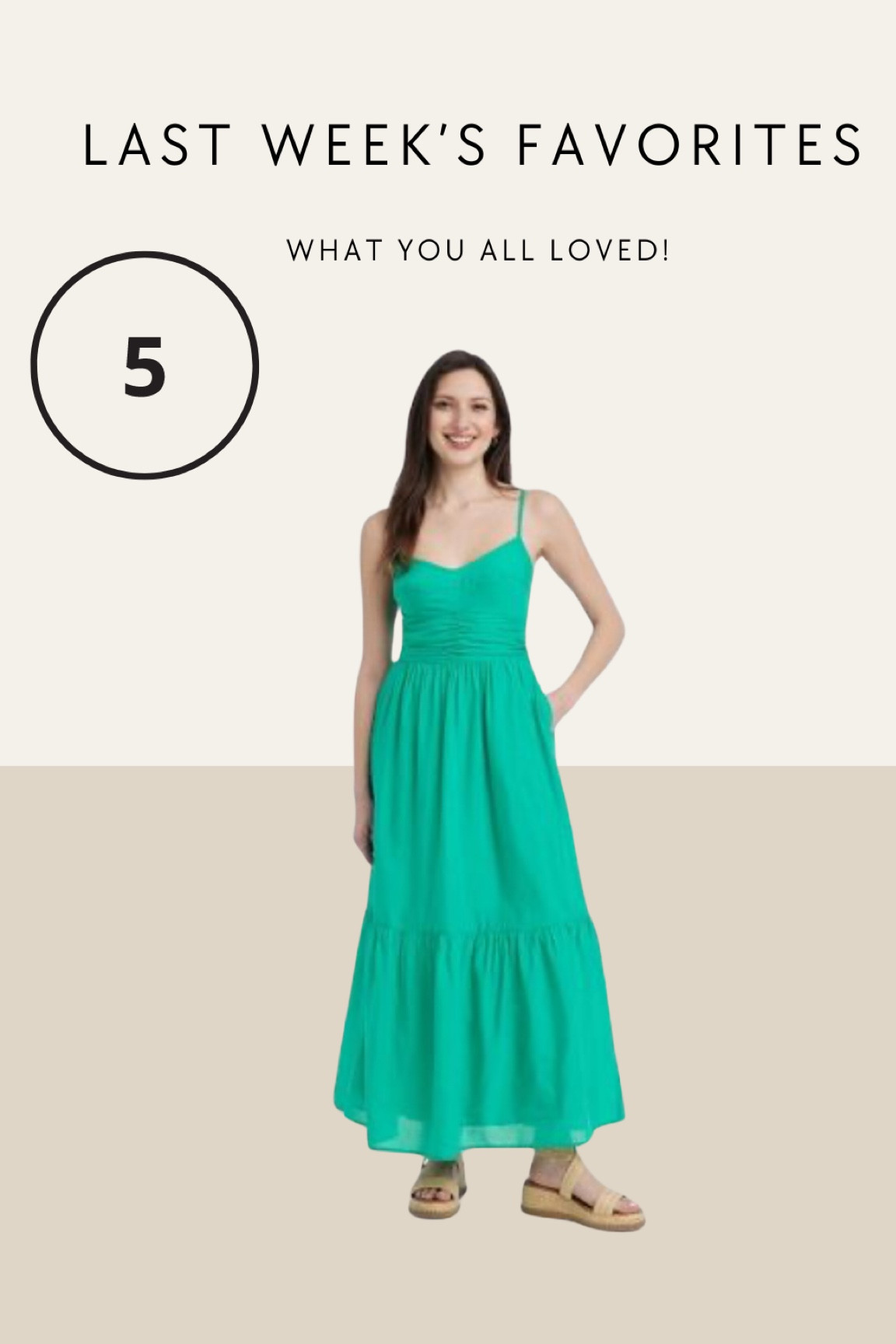 Perfect bright summer midi dress. Love how the top fits! Comes in 4 colors. 30% off this weekend. 

#LTKFindsUnder50 #LTKSeasonal #LTKSaleAlert