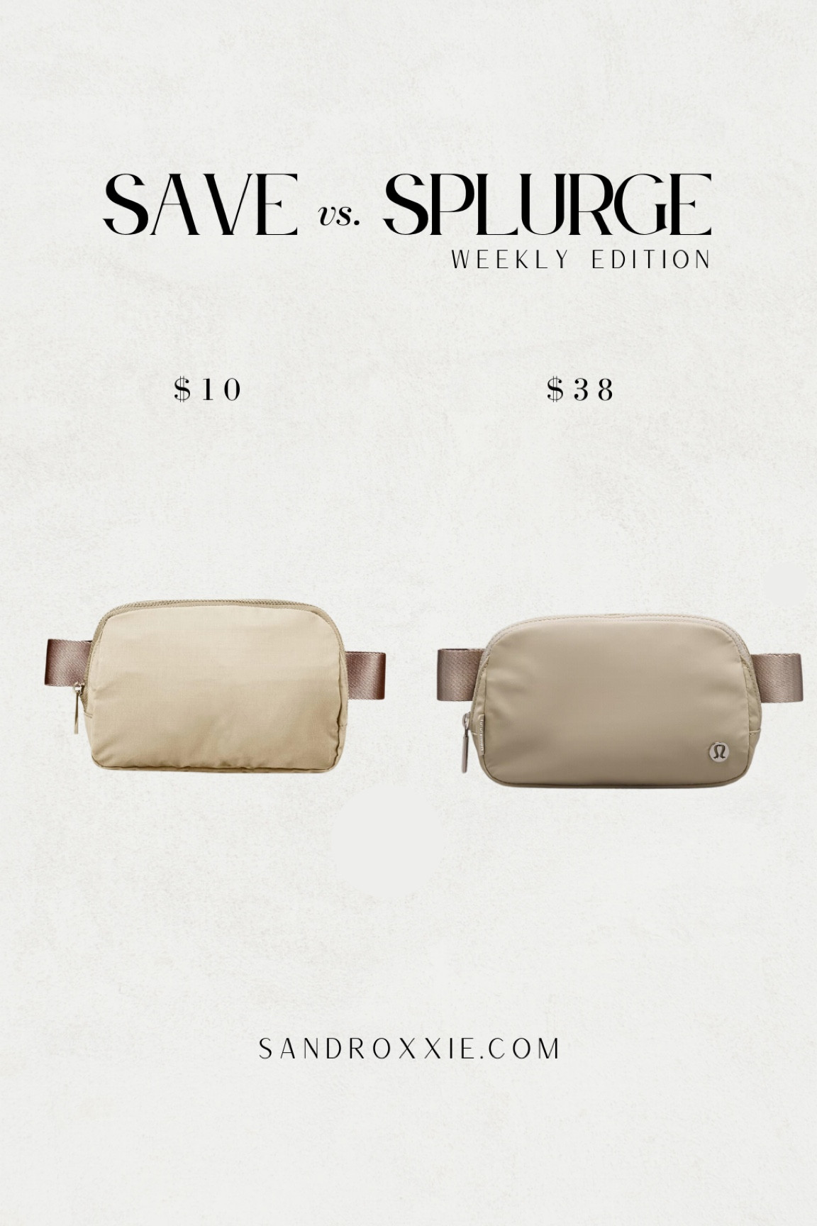 Save vs. splurge — crossbody

xo, Sandroxxie by Sandra
www.sandroxxie.com | #sandroxxie

save or splurge, same vibe for less


#LTKitbag #LTKsalealert #LTKstyletip