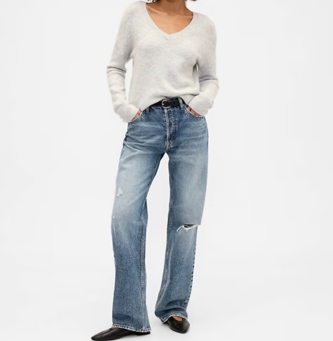 Relaxed straight jeans on sale #gap #casual #denim 

#LTKSaleAlert
