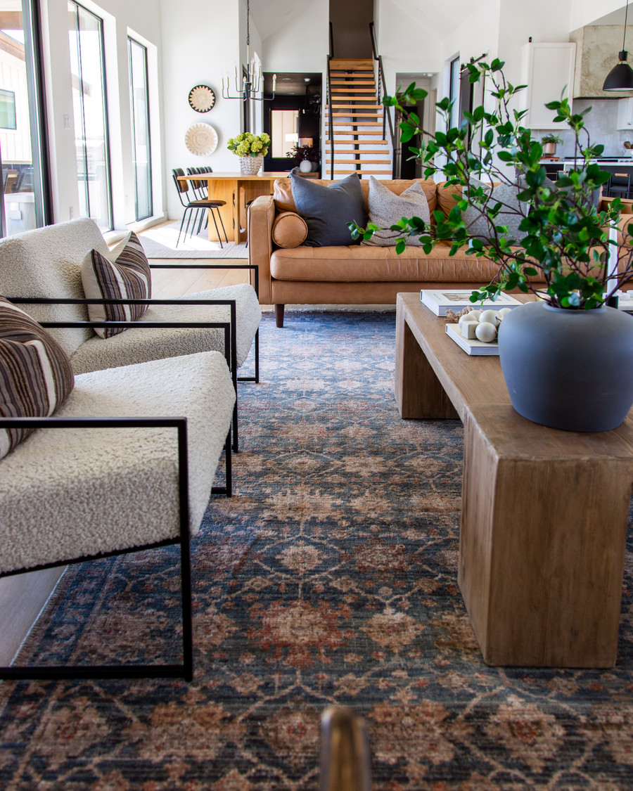 This rug from Wayfair completely transformed our living room.