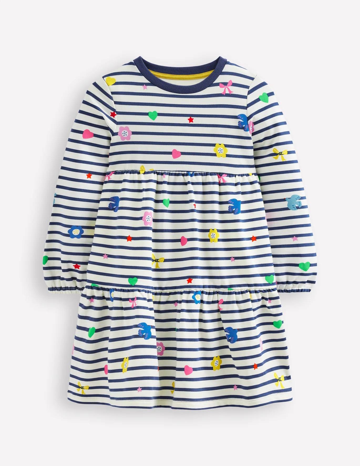 Tiered Sweatshirt Dress | Boden (US)