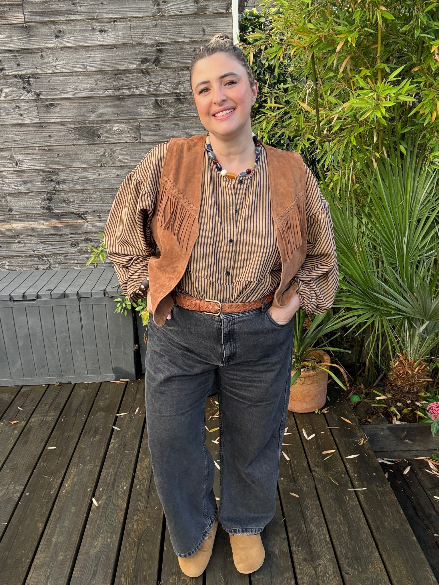 Veste Yoakim - collier Morgane - Jean CROP 

#LTKplussize #LTKcurves #LTKsummer