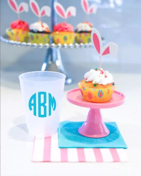 Cute monogrammed cups for your Easter get together! Get your Easter order in today for delivery before Easter! 

#LTKSeasonal #LTKkids #LTKfamily