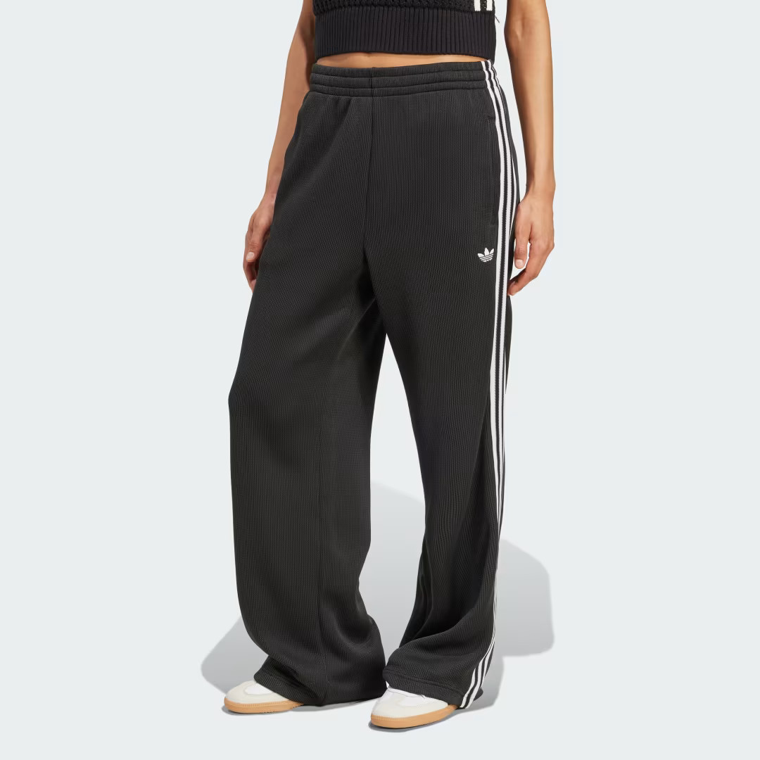 adidas Adicolor Firebird Knit Track Pants Black L Womens | adidas (US)