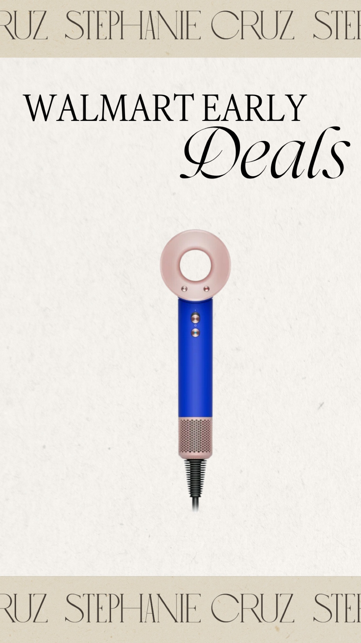 My top favorite Dyson Hair dryer is part of @walmart Deals #walmartdeals #walmartpartner

#LTKSaleAlert