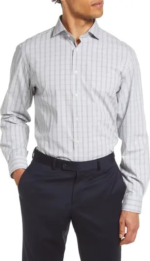 Men's Tech-Smart Traditional Fit Performance Dress Shirt | Nordstrom