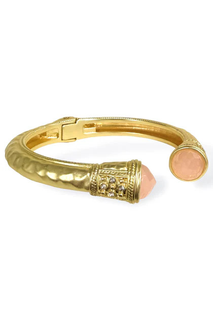 Natalie Pink Cuff Bracelet | The Willow Tree