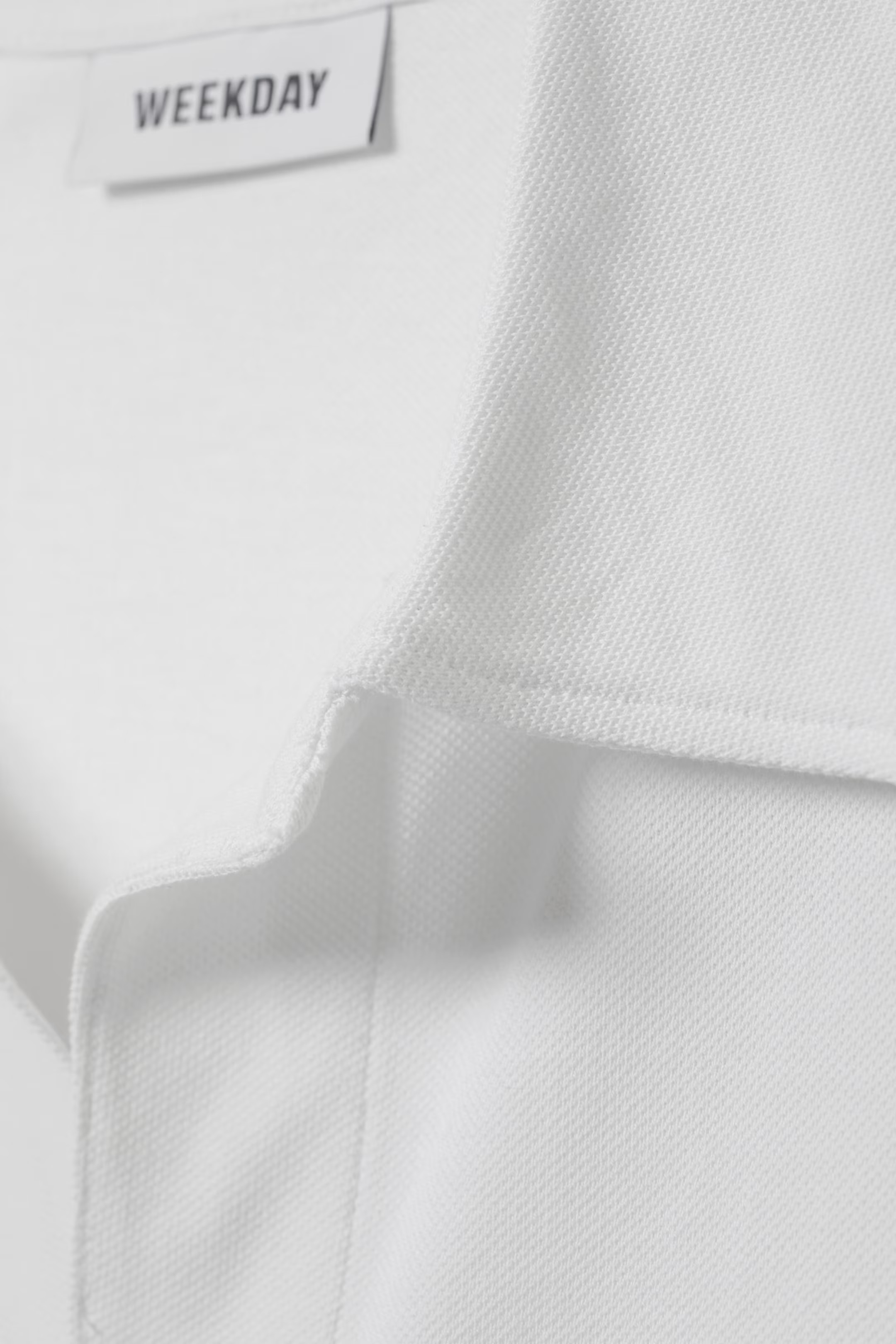 Oversized Long Sleeve Polo Shirt | Weekday