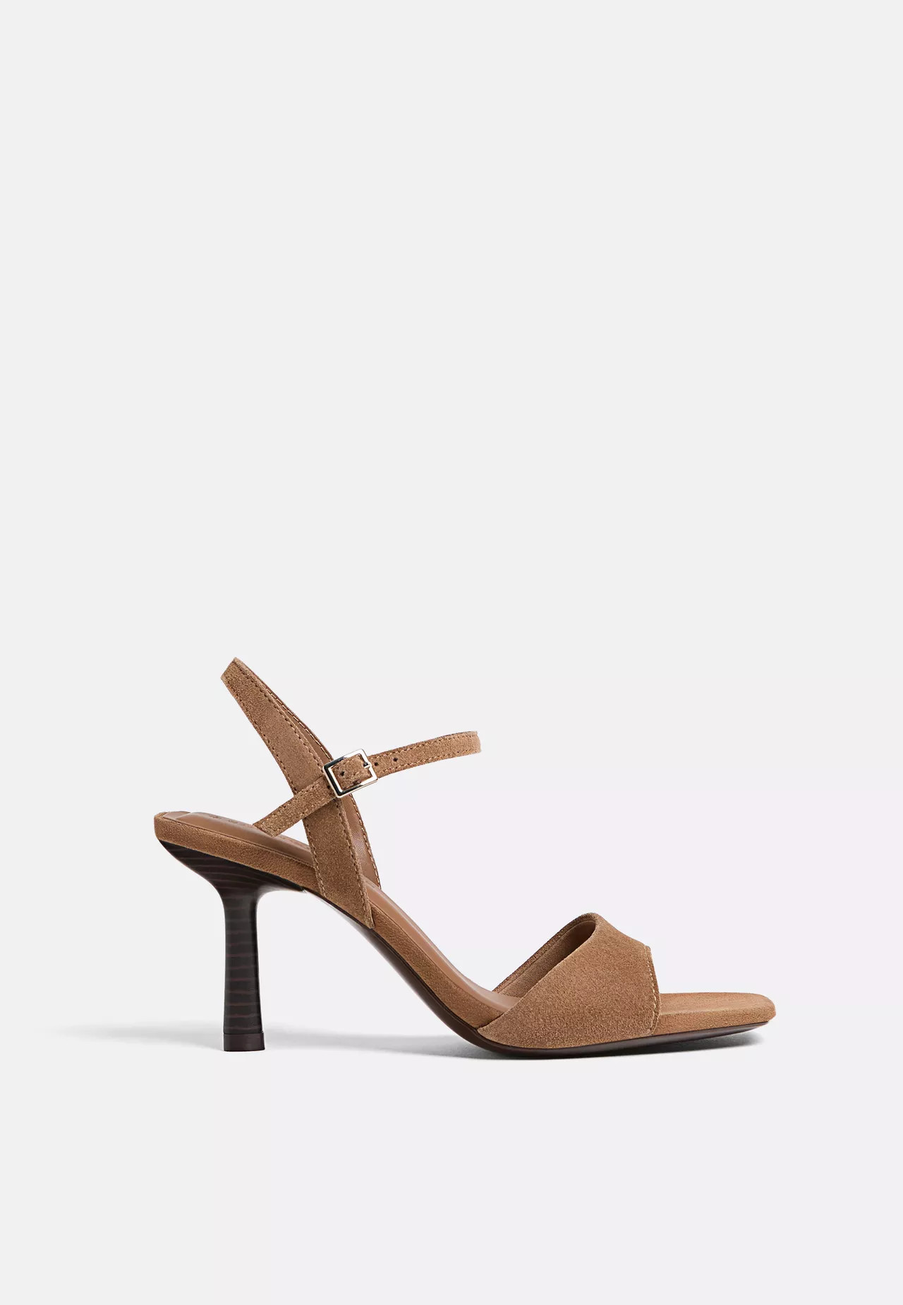 Sandalen mit Lederabsatz - Schuhe f\u00fcr Damen | Stradivarius Deutschland | Stradivarius DE
