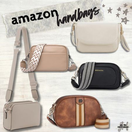 Amazon handbags, neutrals, tan, fall style, purses, crossbody 

#LTKSeasonal #LTKitbag #LTKunder100