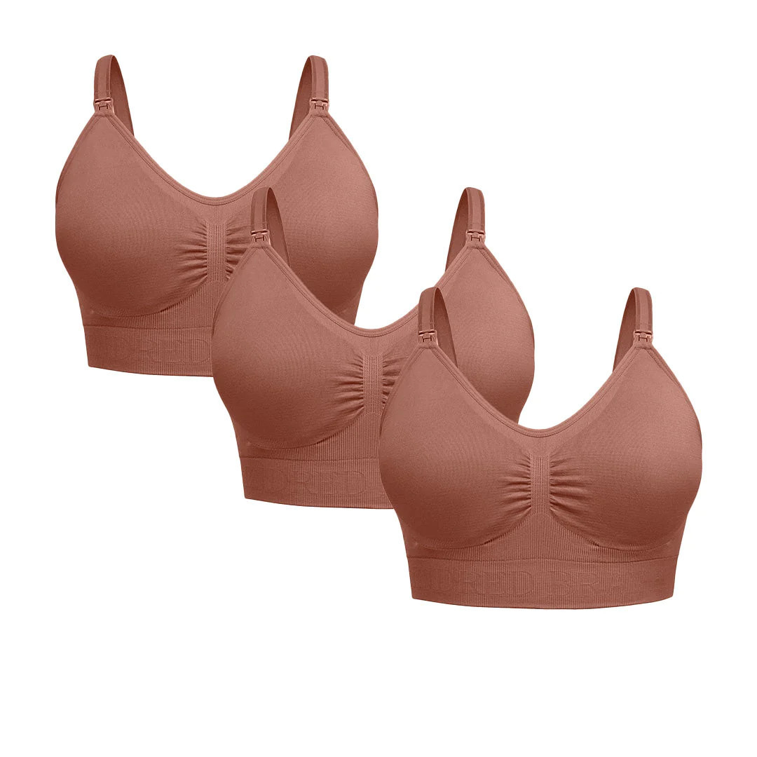 Wash Wear Spare® Nursing Bra 3-Pack | Redwood – Kindred Bravely | Kindred Bravely