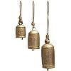 Deco 79 26718 3-Piece Metal Rope Animal Bell Set | Amazon (US)