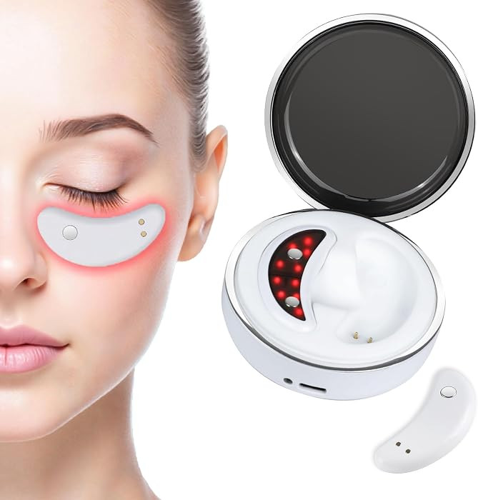 Under eye red light therapy for revitaeyes, eye pods reducing eye bags and dark circles portable ... | Amazon (US)