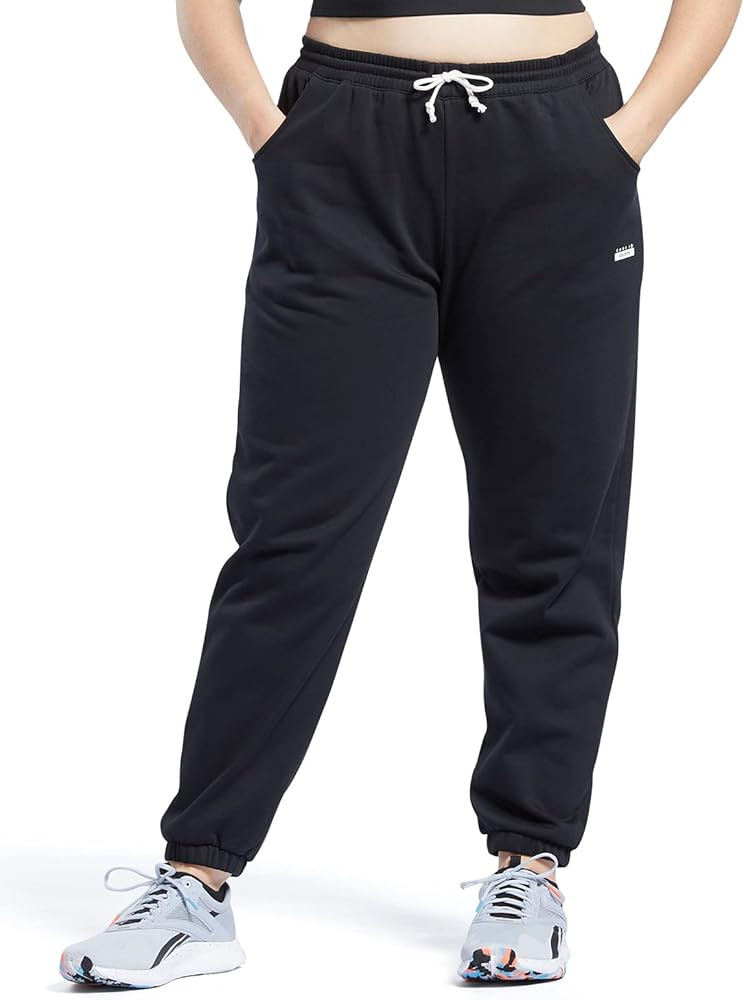 Core 10 by Reebok Women's Adjustable Fleece Joggers | Amazon (US)