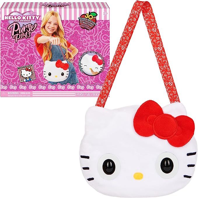 Purse Pets, Sanrio Hello Kitty and Friends, Hello Kitty Interactive Pet Toy & Handbag, Over 30 So... | Amazon (US)