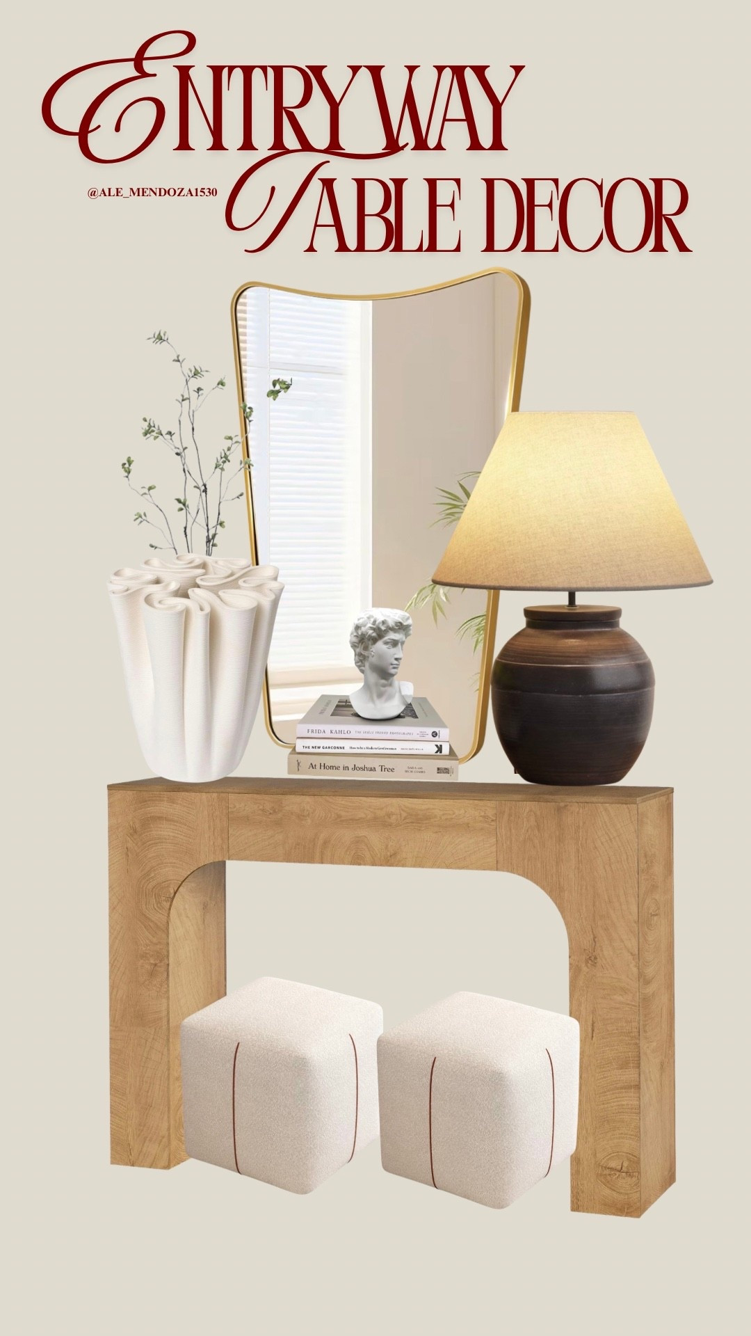 ENTRYWAY  TABLE DECOR