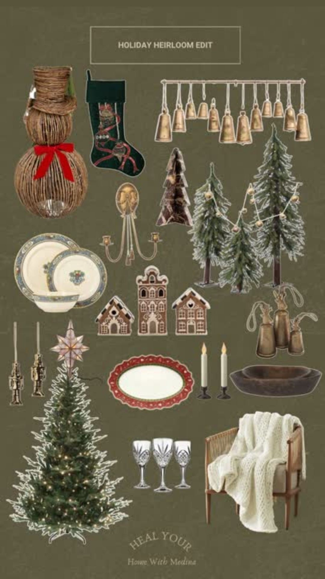 Rounded up my favorite holiday heirloom-style pieces! Think: warm, nostalgic, and forever festive, and pieces you’ll put out year after year! 

#LTKHome #LTKSeasonal #LTKHoliday