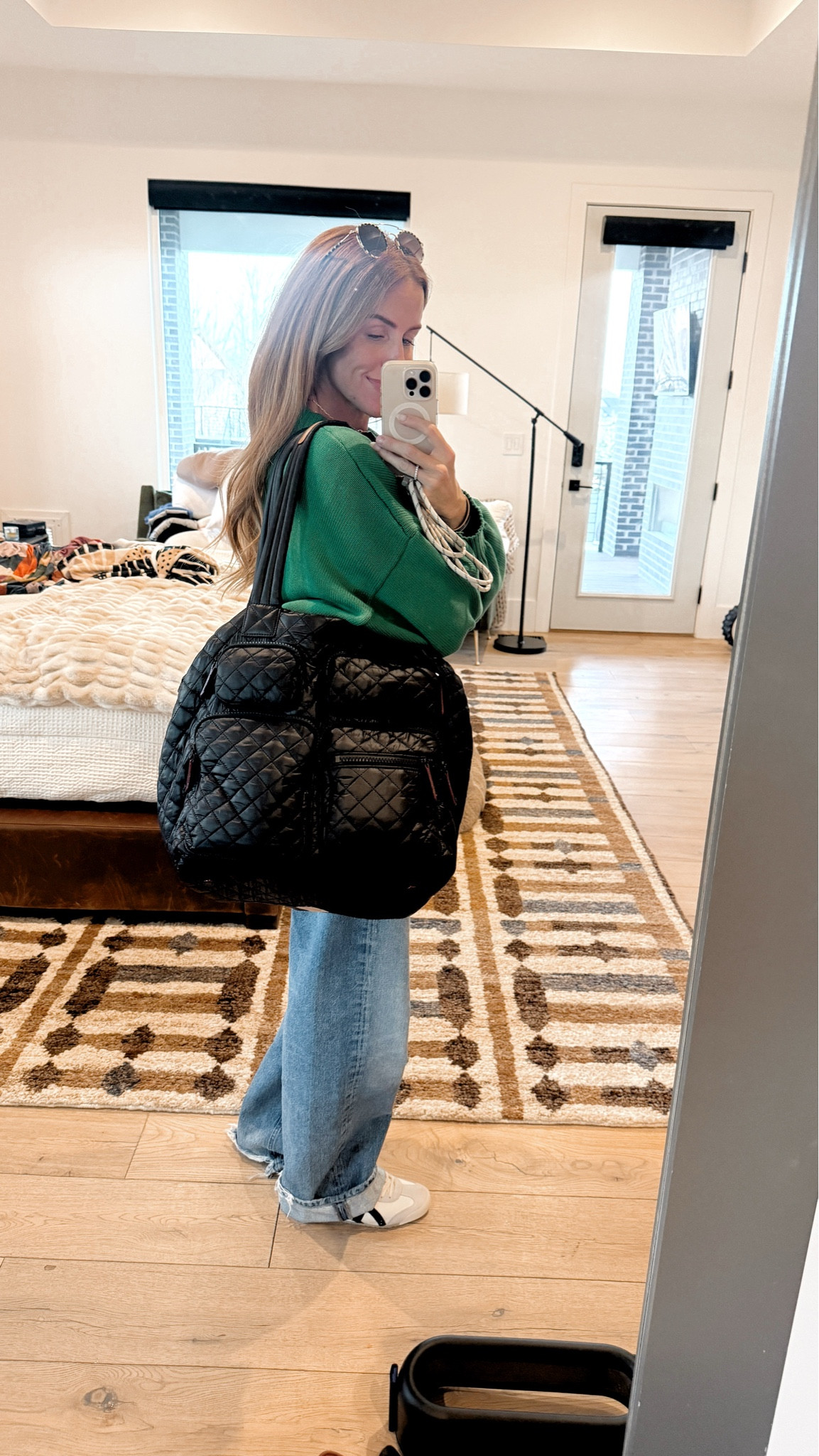 Obsessed with this bag.. holds sooo much and can be wiped down which I love! 

MZ Wallace

#LTKootd