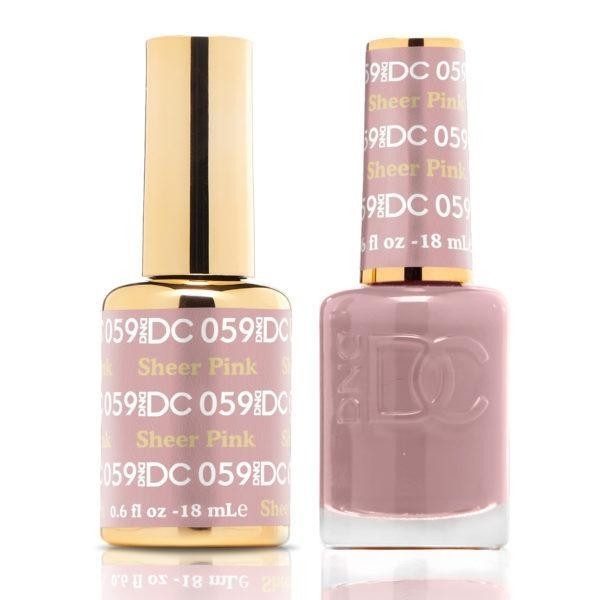 DND - DC Duo - Sheer Pink - #DC059 | Beyond Polish