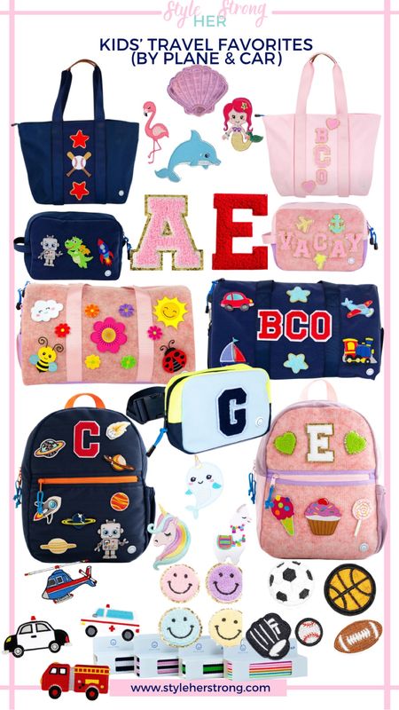 Becco Bags favorites. My kids spend hours of fun decorating and personalizing them with the many different patches they offer! 

#LTKtravel #LTKkids #LTKfamily