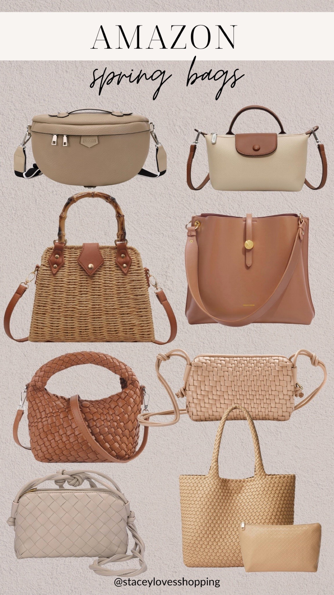 Amazon spring bags!

Spring purses, crossbody purse, tote bag, amazon bag

#LTKOver40