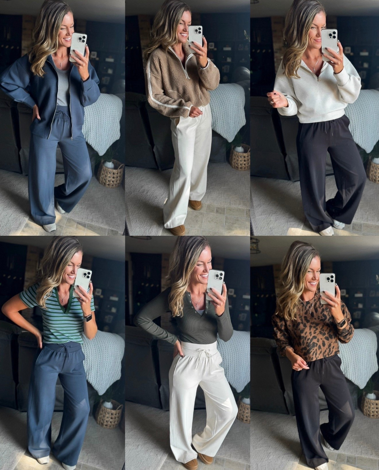 50% off sitewide!! 
Old Navy thank you for offering your sweatpants in petite, regular and tall lengths. 
Wearing size small tall in all pants (I’m 5’8)
Navy jacket/ small
Polo/medium
Sherpa/small
Long sleeve Henley/ medium 
Quarter zip/ medium 
Animal print long sleeve / medium 

#LTKSaleAlert #LTKSeasonal

#LTKSaleAlert