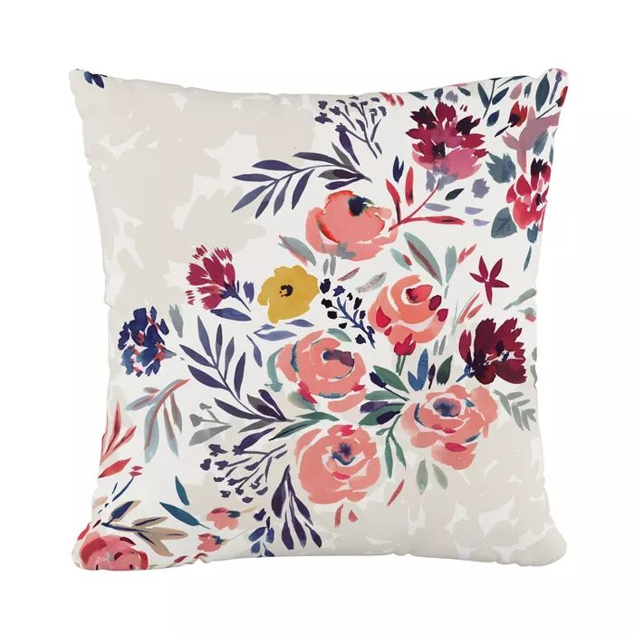 Multi Floral Throw Pillow - Cloth & Company | Target