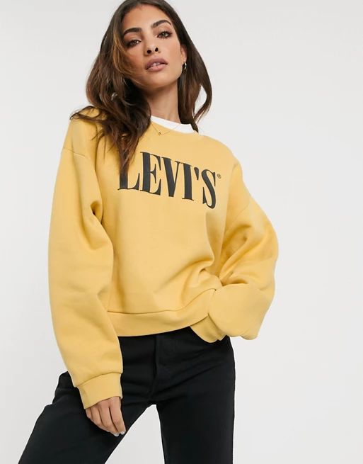 Levi's – Diana – Sweatshirt mit Grafik | ASOS DE