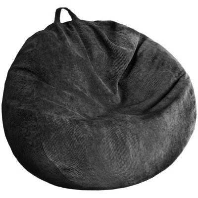 Bean Bag Chair Cover (No Filler) Stuffed Animal Storage Bean Bag Cover Pets Dogs/Cats Lazy Beds. Washable Ultra Soft Corduroy Stuffed For Organizing P | Wayfair North America