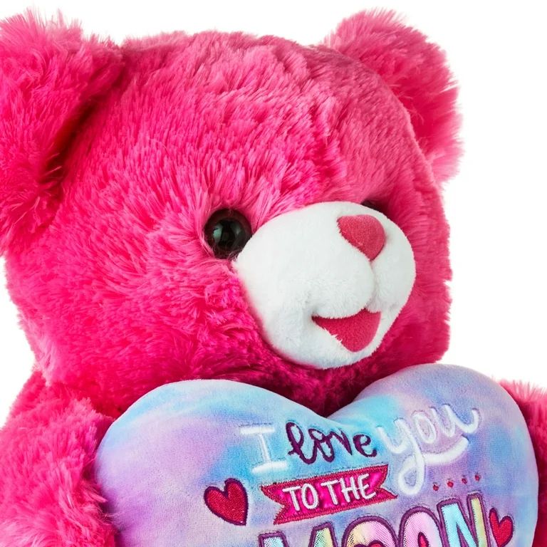 13in Valentine's Day Pink Heart Pillow, for Adult, Way to Celebrate! - Walmart.com | Walmart (US)