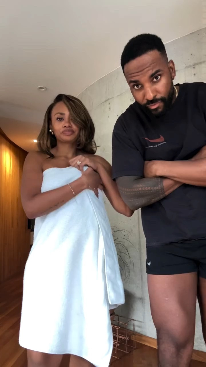 We’re having too much fun with these 😂 but here’s our wedding look for the most beautiful wedding. So blessed to be in the room amidst so much love for @andrea.dorcely @creativearchitect and their union , we love and support you forever ❤️❤️❤️

My look 
I’m wearing full @cultgaia 
hair by @jodoeshair / @tas.extensions 

Babes look 
suit by @bobbywesley 
@prada hat 
@maisonmargiela tabi slides 

I’ll tag all the links just comment “link” for an easy to shop link.