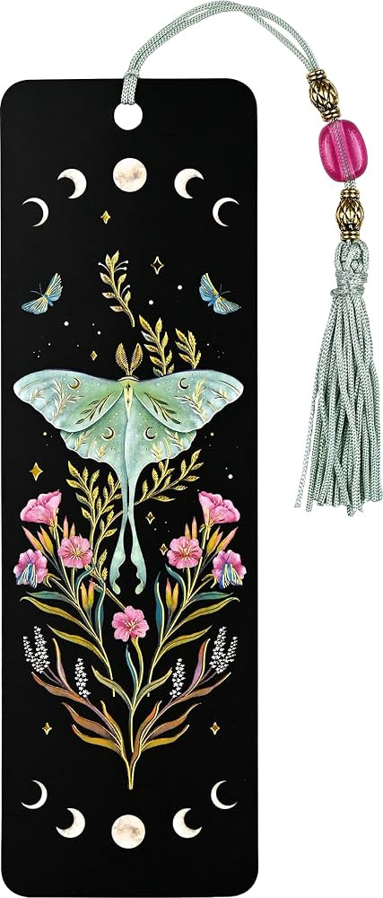 Luna Moth Beaded Bookmark | Amazon (US)
