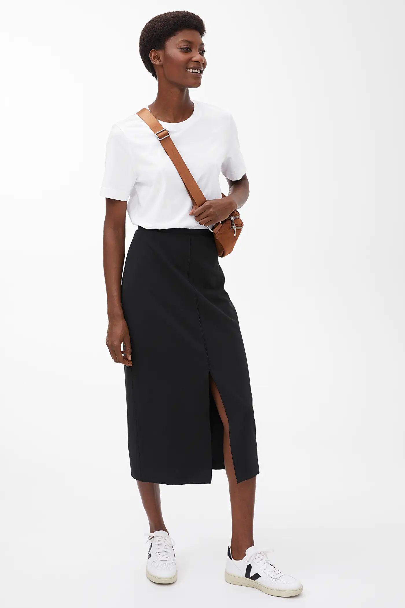 Jersey Pencil Skirt | ARKET