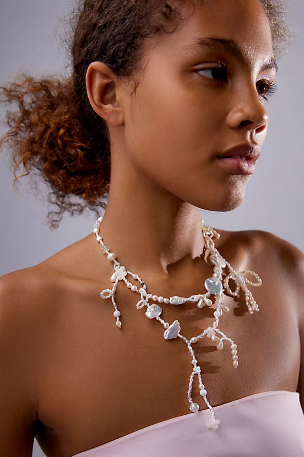 Pemako Pearl's Orbit Necklace | Urban Outfitters (US and RoW)