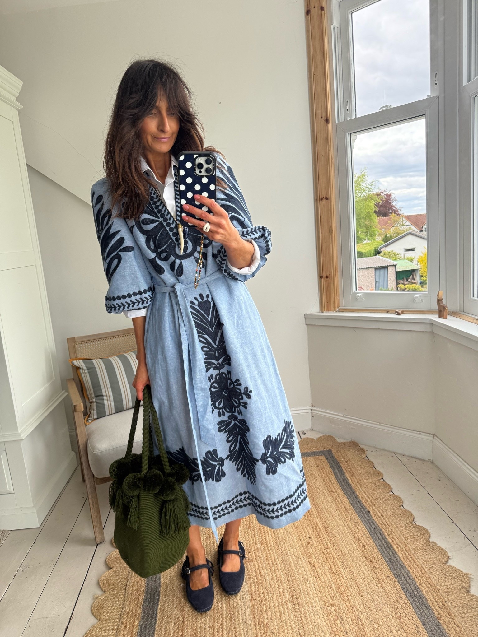 Wearing 8 regular in the dress 
Small in the shirt

#LTKuk #LTKsummer #LTKspring