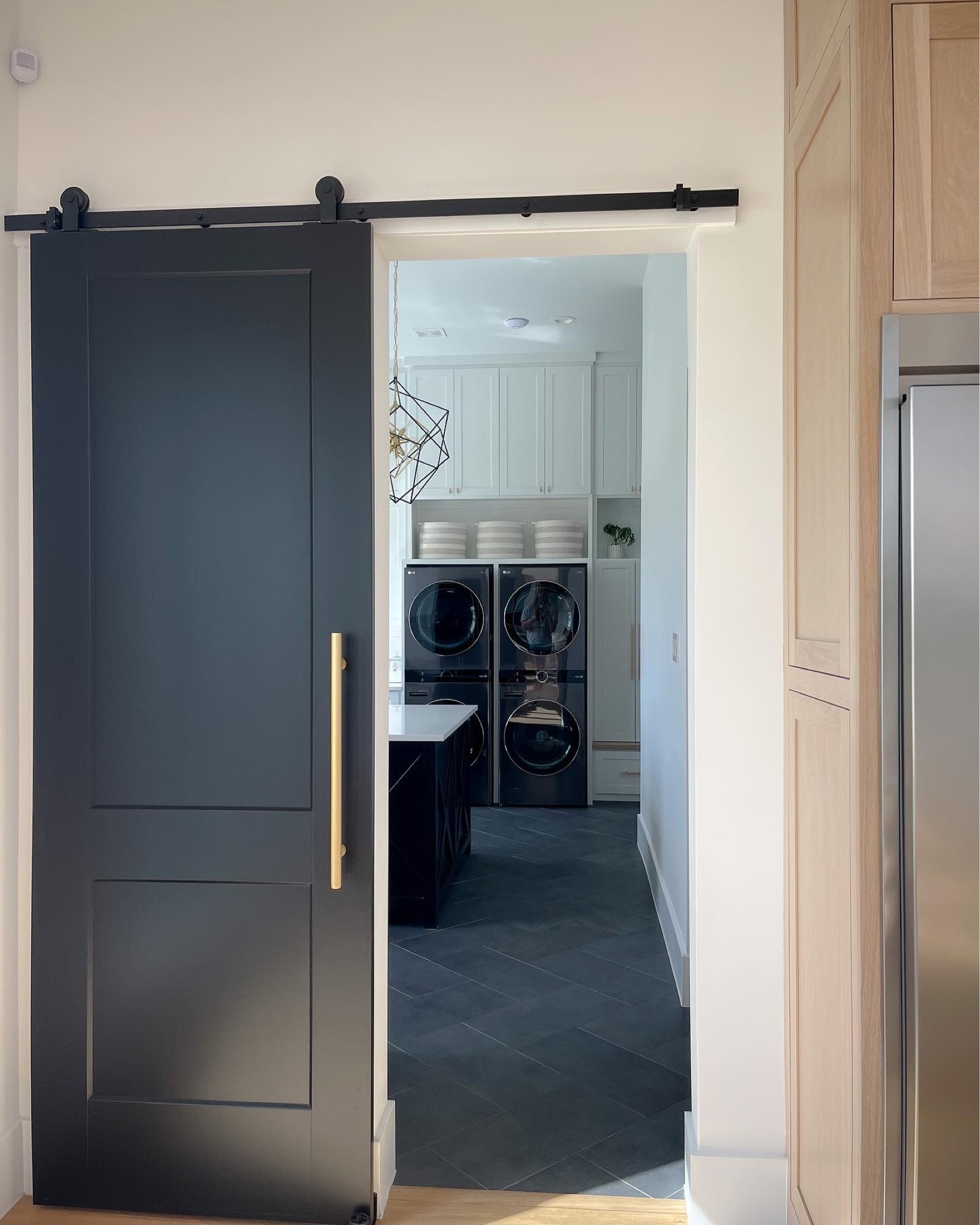 Laundry room views. If you are planning to build, consider including double washer and dryers.

Mudroom, modern home

#LTKhome