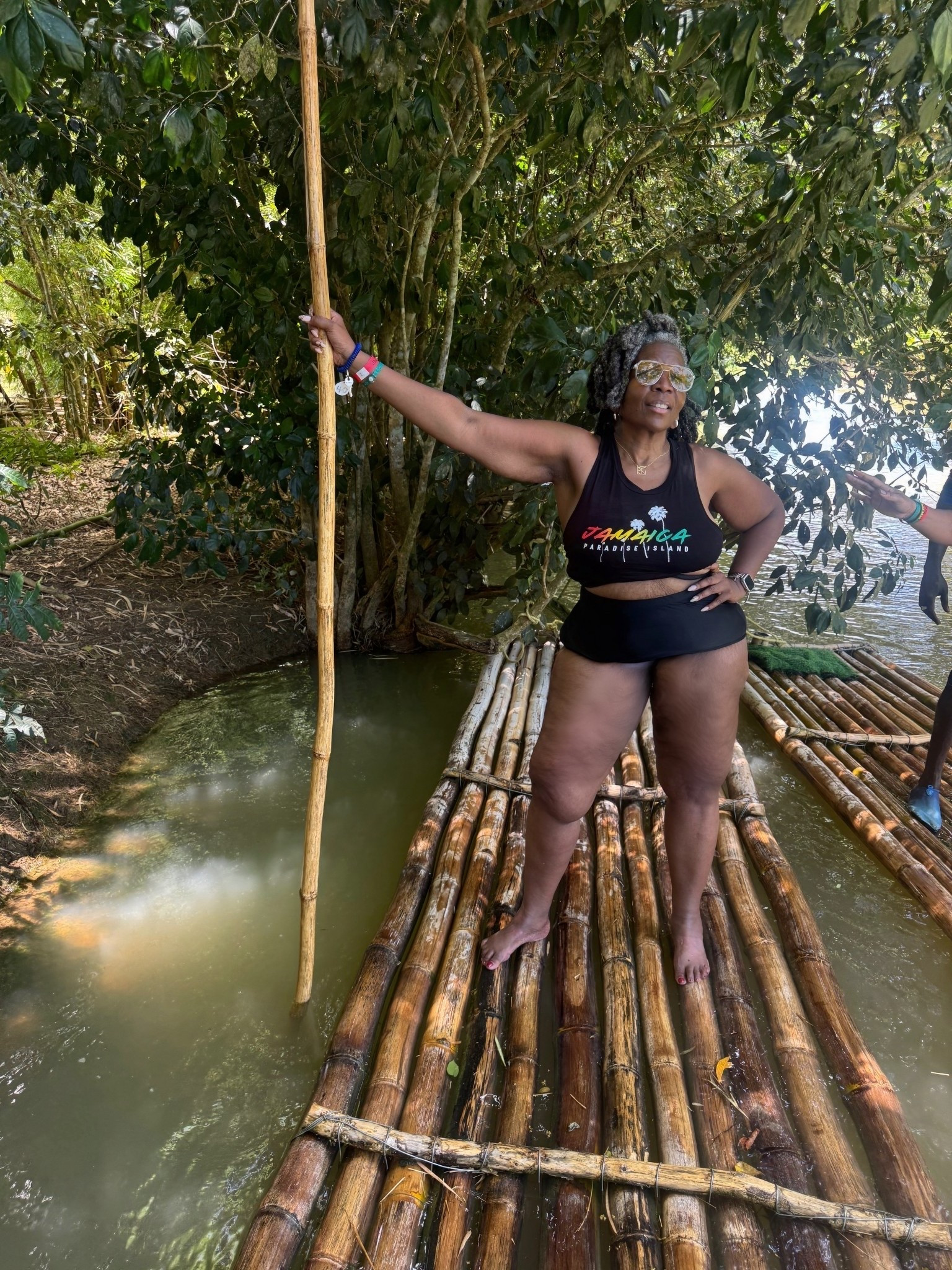 My vacation “workwear” - a two piece + a graphic tee representing the destination �Jamaica

#LTKSwim #LTKSummerEdit #LTKTravel