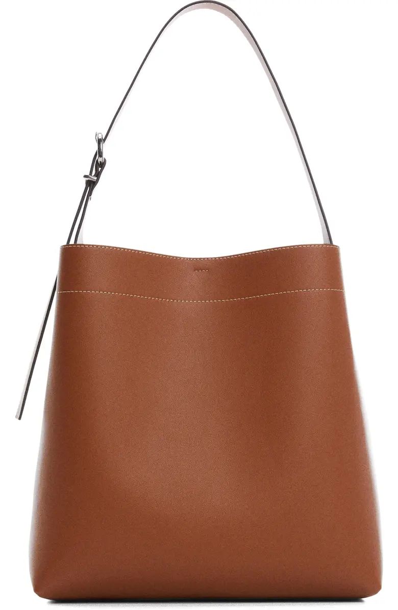 Faux Leather Shopper | Nordstrom