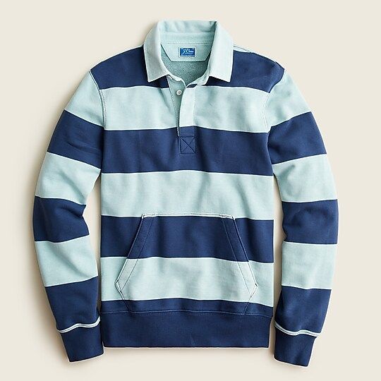 French terry rugby sweatshirt | J.Crew US