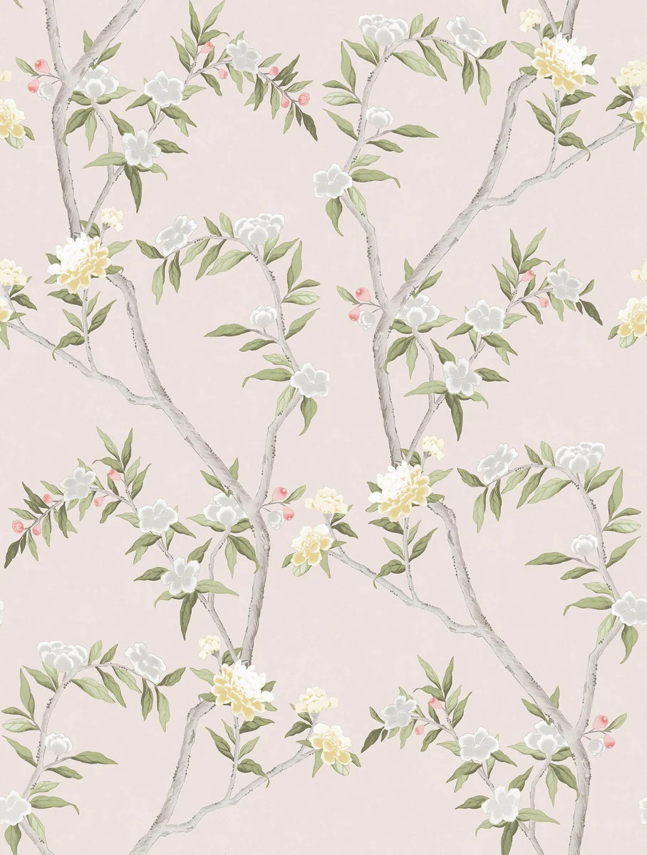 Galerie Chinoiserie Pink Wallpaper | DecoratorsBest
