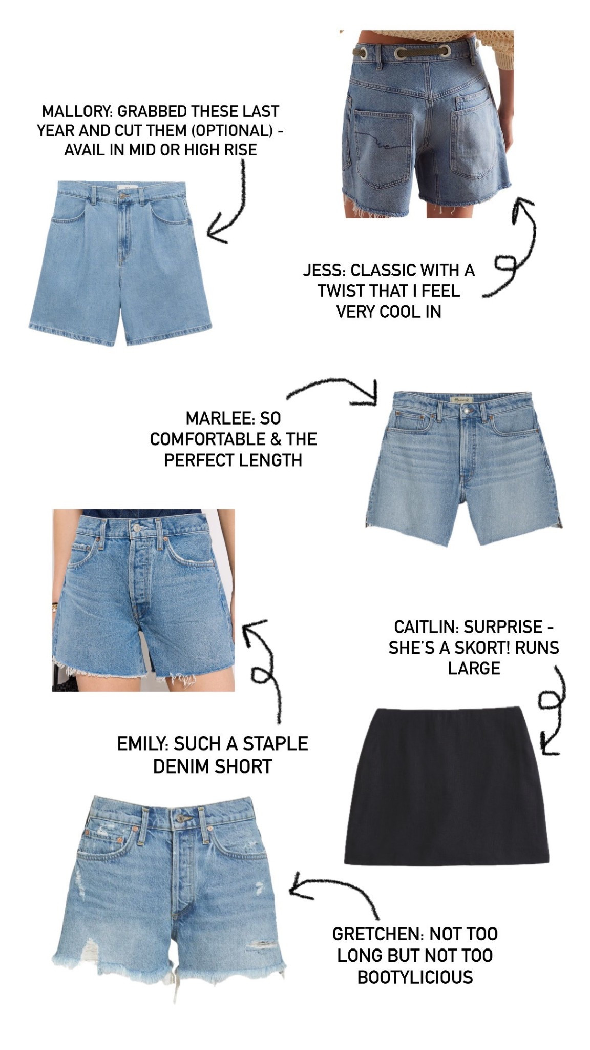 The EHD team rounded up some of their favorite shorts for the summer - here’s their picks ⤴️
